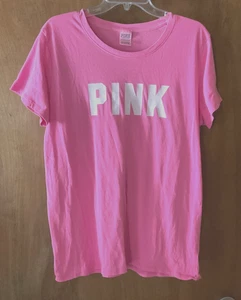 Camiseta para mujer Victoria' Secret ROSA MANGA GORRA TALLA XL - Imagen 1 de 3