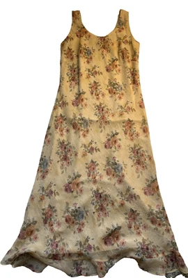 复古 Y2K K 工作室长裙女式 8 童话花卉异想天开 Coquette — 第 1/4 张图片