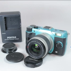 Pentax Q10 Digitalkamera Türkis Limitierte Farbe W / Linsen [ S/C 214] Aus Japan - Bild 1 von 15