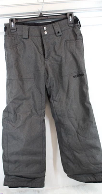 UNISEX BURTON DRYRIDE JUVENIL M PANTALONES DE NIEVE PANTALONES DE ESQUÍ BLANCO COLECCIÓN GC GRIS Foto 1 de 4