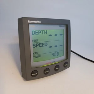 Raymarine ST60 TRIDATA REPEATER A22017 Speed Depth Temp Autohelm Raytheon REFURB - Foto 1 di 11