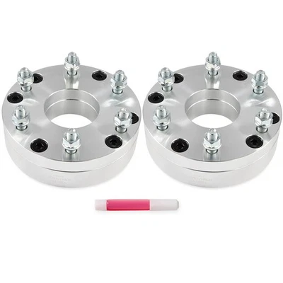 2Pcs 2" Conversion 5x4.75 to 6x5.5 Wheel Adapters For Chevrolet Blazer 1987-2005 - Изображение 1 из 4