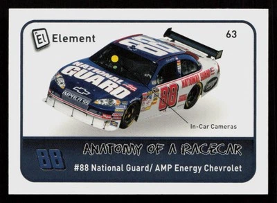 Dale Earnhardt Jr. National Guard Chevrolet 2009 Wheels Element #63 HOF - Image 1 of 2