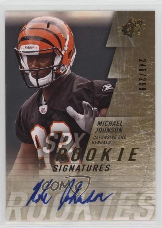 2009 SPx SPx Rookie Signatures /299 Michael Johnson #133 Auto - Image 1 of 2