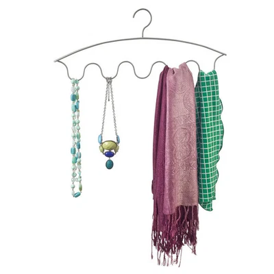 Organizador de bufanda y cinturón ClosetMaid níquel plateado Foto 1 de 4