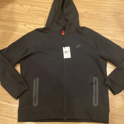 Nike Tech Polar Sudadera Chaqueta Cortavientos Cremallera Completa Hombres XXL Nueva Con Etiquetas Foto 1 de 4
