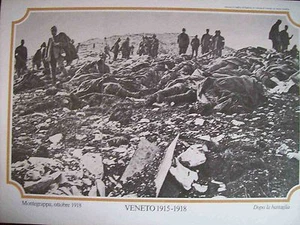 FOTO RIPRODUZIONE 1° GUERRA DOPO LA BATTAGLIA - DA IL MATTINO DI PADOVA ( A1) - Imagen 1 de 1