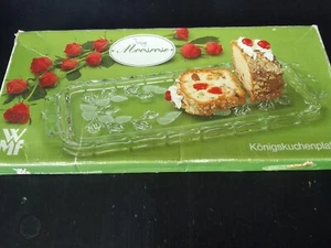 WMF Moosrose königskuchenplatte , Glas mit Karton - Bild 1 von 3