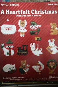 Kount on Kappie | 144 | Plastic Canvas | A Heartfelt Christmas | Pattern Leaflet - Picture 1 of 2