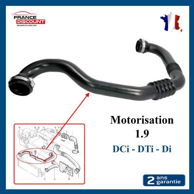 Durite Turbo Gaine Suralimentation pour Trafic II 1.9 DCI 8200140081 8200273825 - Photo 1/4