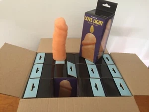 Wholesale 12 PC Penis Candles Bridal Shower Party Gag Gift $3.90 each - Picture 1 of 2