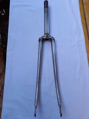 Nos Forcella In Acciaio Stelo 212 mm L'Eroica Colnago Bianchi Cinelli De Rosa - Immagine 1 di 4