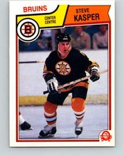 1983-84 O-Pee-Chee #50 Steve Kasper  Boston Bruins V26850