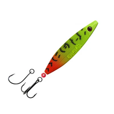 Jenzi Blinker Seatrout III Inliner fire tiger Meerforellenblinker 3D-Fischauge - Bild 1 von 2