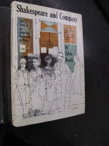 1st Ed Shakespeare and Company Bookshop Paris Sylvia Beach Memoir 1959 DJ - Imagen 1 de 9