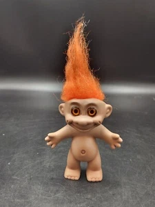 Vintage Ceramic 4" Orange Haired Troll Figure - Picture 1 of 7