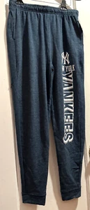 New York Yankees Blue Concepts Sport Sleepwear Pajama Jogger Cuff Pants Sz M NWT - Picture 1 of 5