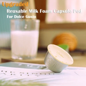 Cápsula de espuma de café leche y leche reutilizable para Dolce Gusto Nescafe versión mejorada - Imagen 1 de 8