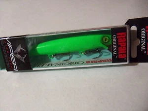 1 Rapala Minnow Lure F11 VIPER Custom Solid Green Neu in Verpackung - Bild 1 von 7