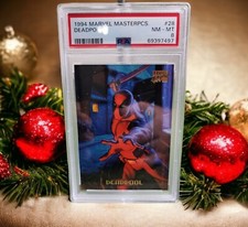 1994 Skybox Marvel Masterpieces #28 Deadpool PSA 8 NM-MT