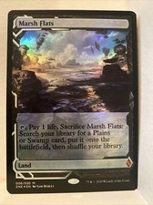 MTG Marsh Flats Zendikar Rising Expeditions 006/030 Regular Mythic