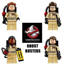 4Pcs Super Heroes Ghostbusters Weapon Building Blocks Toys Children New 2019