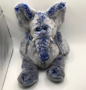 Vintage 2001 Kids Of America Plüschtier blau Elefant Stofftier - Bild 1 von 8