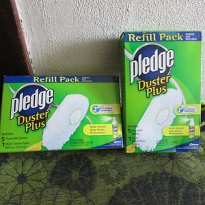 ** NOS. 2, 1996 Pledge Duster Plus Refill Packs. Dusters & Surface Spray ** - Picture 1 of 1
