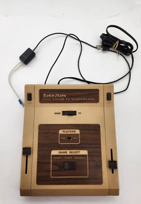 Videojuego Vintage Radio Shack Tenis Hockey Balonmano Color TV Marcador 603055 Foto 1 de 4