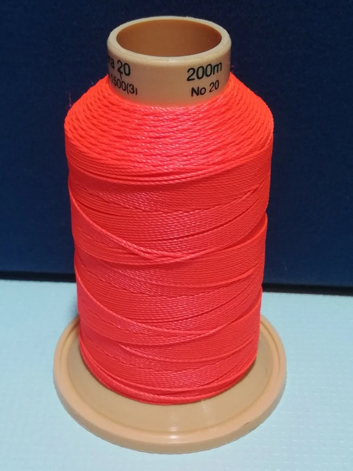 Nähgarn Tera 20 Gütermann neon orange 3722