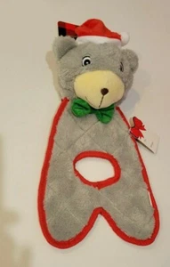 Juguete para perro Woof marca oso gris chirriante y arrugado juguete para perro - Imagen 1 de 5