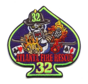 Atlanta Fire Rescue Department Station 32 Patch Georgia GA Airport ARFF CFR - Picture 1 of 1