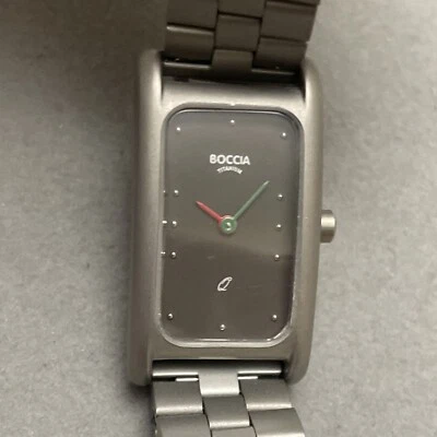Reloj Mujer Boccia Titanio Cuarzo Batería Nueva Foto 1 de 4
