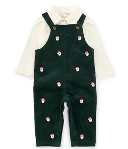 ADVENTURE Weihnachten Santa Overall Set Neu mit Etikett - grün - Jungen 12 Monate - Bild 1 von 3