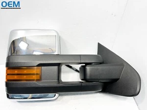 2015-2019 SILVERADO SIERRA RIGHT PASSENGER SIDE DOOR TOW MIRROR POWER FOLD OEM - Picture 1 of 12