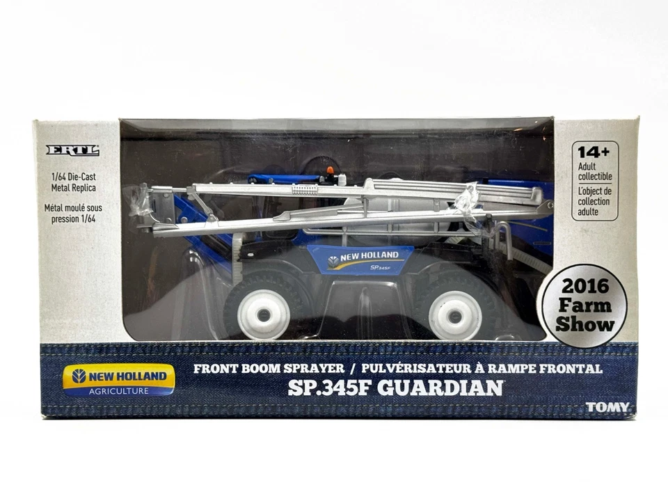 1/64 New Holland Sp.345F Guardian Front Boom Sprayer 2016 Farm Show - Image 1 of 1