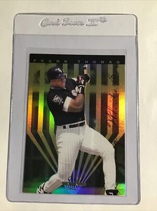 1995 Leaf Limited #1 Of 24 Frank Thomas HOLO FOIL Gold Back - NM-MINT t201