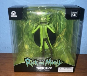 NEW WB CultureFly Adult Swim - Rick & Morty TOXIC RICK Vinyl Figure 4.5" Inch - Picture 1 of 7