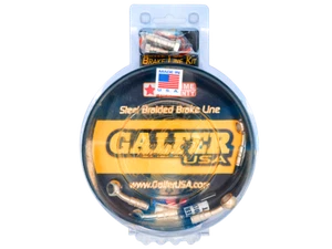 Galfer Kawasaki Ninja 400 Front Brake Line Kit (SuperBike Style Direct-Thread) - Picture 1 of 4