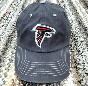 Atlanta Falcons Hat Cap Strap Back Gray Adjustable Baseball Dad Twill NFL Adult - Picture 1 of 9