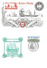 Kieler Woche 1999 Sonderblatt Alexander von Humboldt  KiWo Sonderstempel
