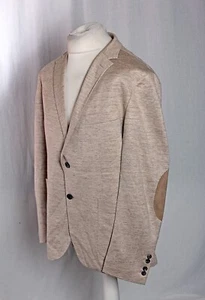 Hackett London Linen/Cotton Jacket Blazer No. 14 Saville Row Beige Size 46R - Picture 1 of 16
