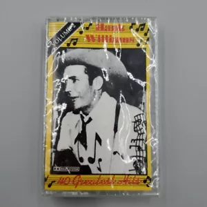 Hank Williams 40 Greatest Hits Vol 2 Cassette Tape 1984 - Picture 1 of 7