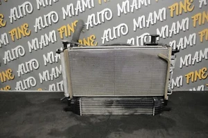 09-12 Hyundai Genesis Coupe BK1 Radiator Assy W/ Condenser Fan & Intercooler OEM - Picture 1 of 12