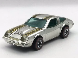 1976 Hot Wheels Redline CHEVY MONZA 2+2 SUPER - CHROME - Picture 1 of 9