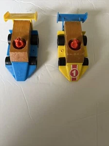 Mattel Putt Putt Speedway Race 1974 cuerda conjunto de dos - Imagen 1 de 5