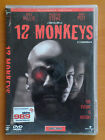12 Monkeys  Dvd 1998 Widescreen Pal Format Region 2 Bruce Willis, Brad Pitt