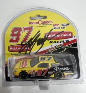 Autographed Team Caliber #97 Kurt Busch Rubbermaid 1/64 2002 Edition Issue 24 - Picture 1 of 3