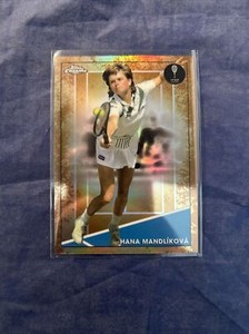 TOPPS TENNIS CHROME 2021 HANA MANDLIKOVA CLAY COURT Refractor