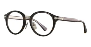 Gucci GG0066O 001 50 Black Silver Designer Eyeglasses Optical Frames 50-20 - Picture 1 of 3